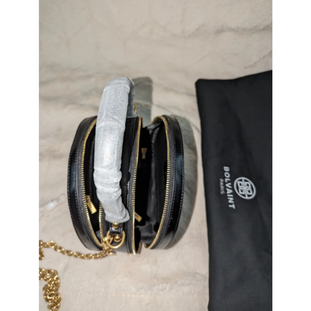 Bolvaint Small Black Purse Gold Chain Strap Shoulder Bag Kentucky Derby Style - Picture 10 of 12